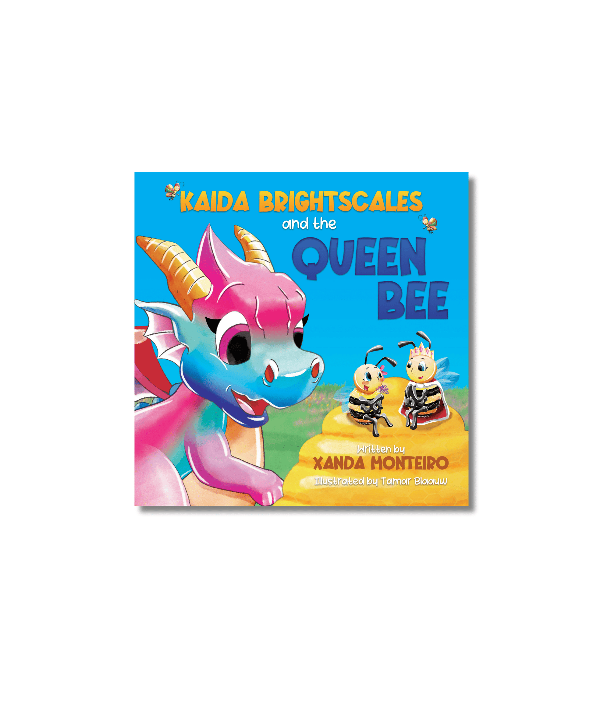 Light Shadow and Ink Children's Books Book Paperback Kaida Brighscales and the Queen Bee