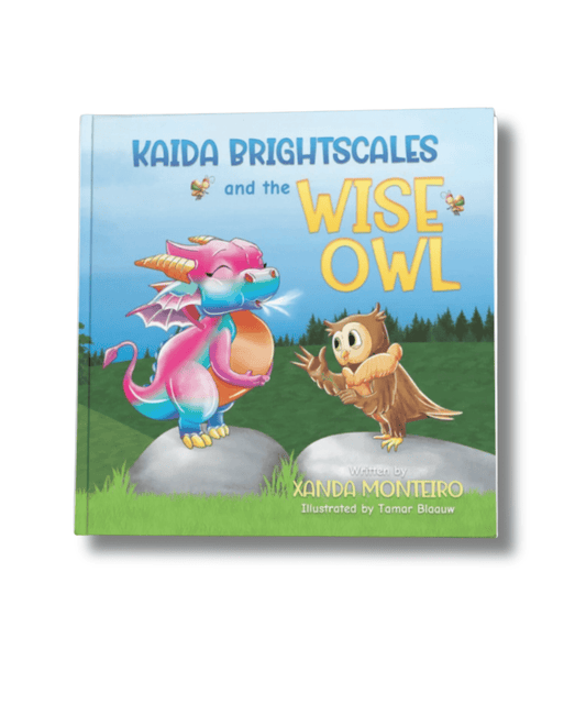 Light Shadow and Ink Children's Books Paperback Kiada BrighTscales and the Wise Owl