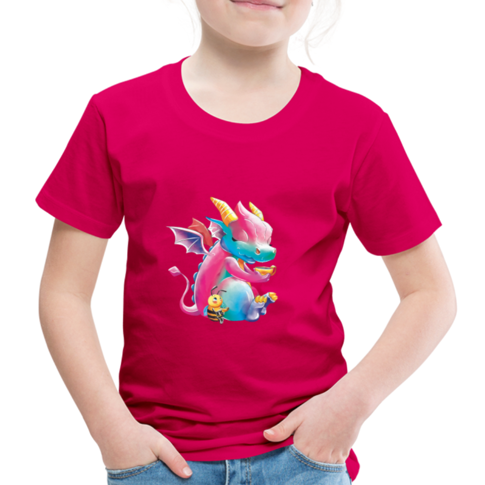Magical Meadows - Tea Break - Kids' Premium T-Shirt - dark pink