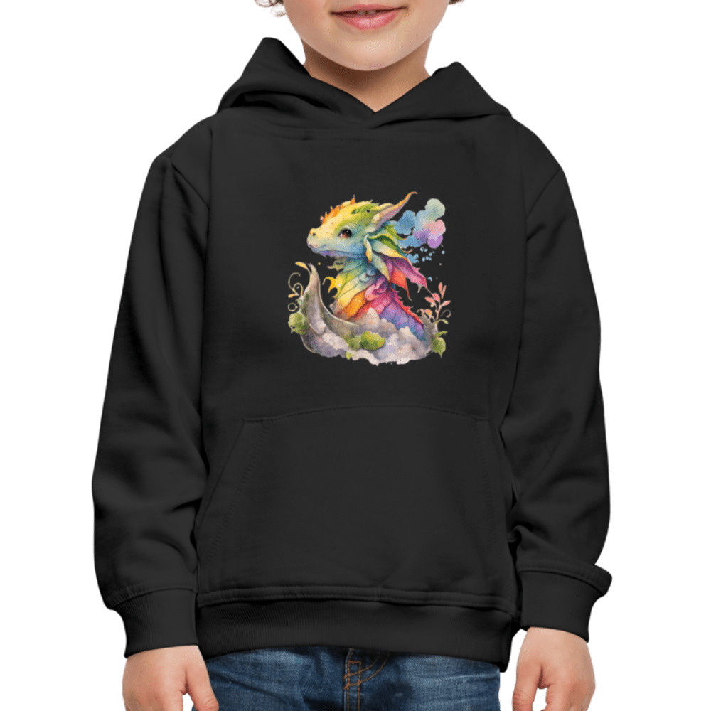 SPOD Kids' Premium Hoodie | Spreadshirt 654 black / 98/104 (3-4 Years) Kaida Brightscale (D3) Kids' Premium Hoodie