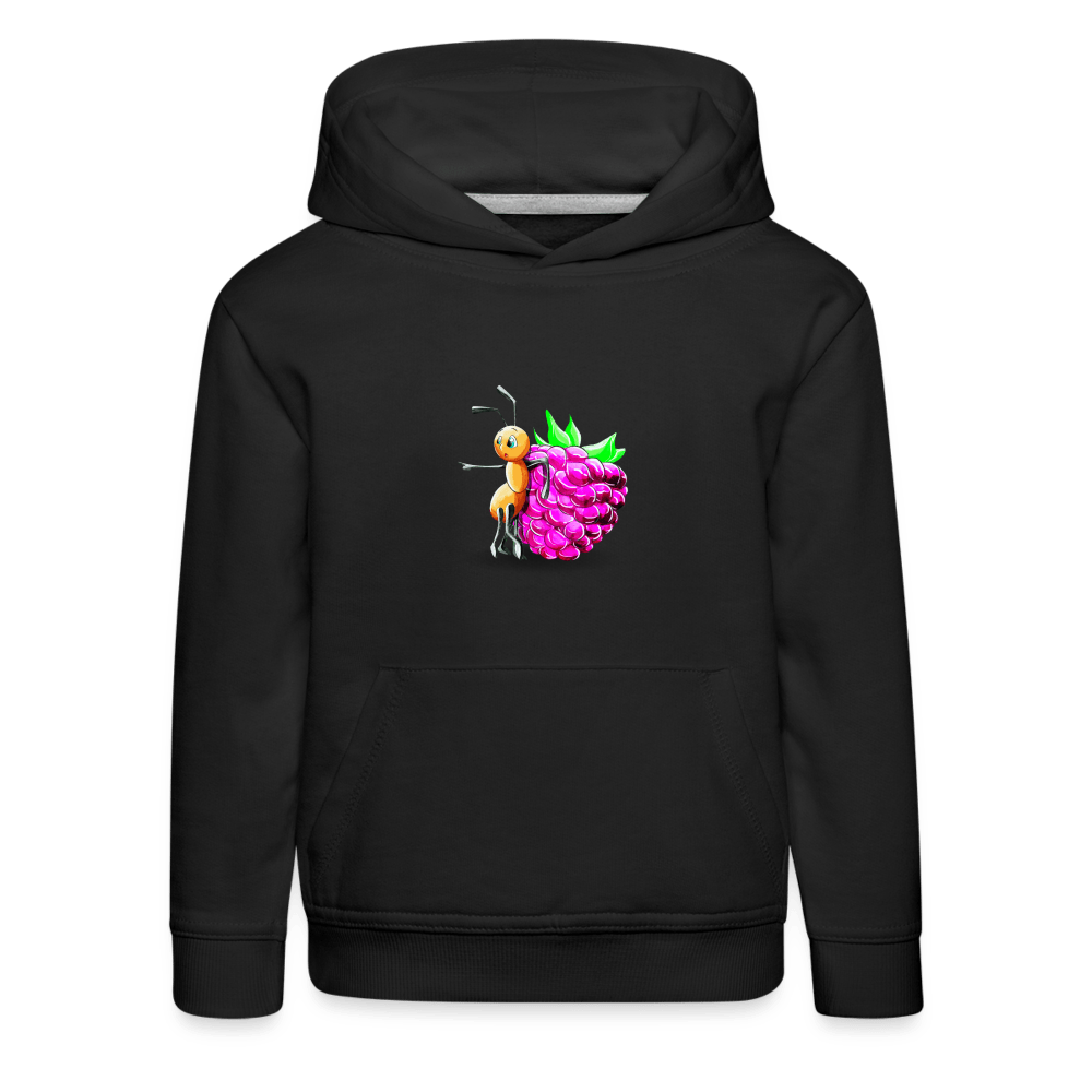 SPOD Kids' Premium Hoodie | Spreadshirt 654 black / 98/104 (3-4 Years) Magical Meadows - Ant and Berry - Kids' Premium Hoodie