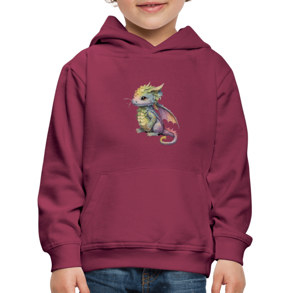 SPOD Kids' Premium Hoodie | Spreadshirt 654 bordeaux / 98/104 (3-4 Years) Kaida Brightscale (D1) Kids' Premium Hoodie