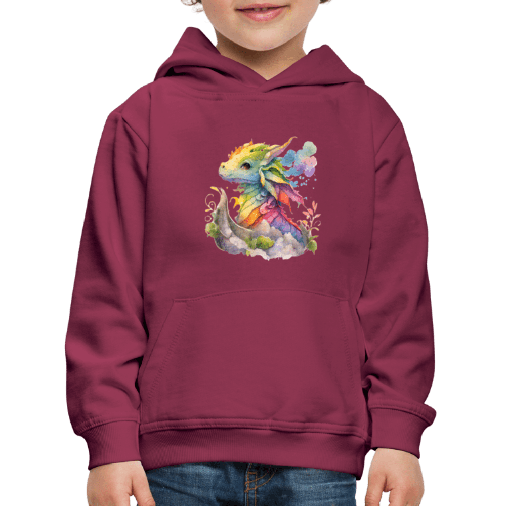 SPOD Kids' Premium Hoodie | Spreadshirt 654 bordeaux / 98/104 (3-4 Years) Kaida Brightscale (D3) Kids' Premium Hoodie