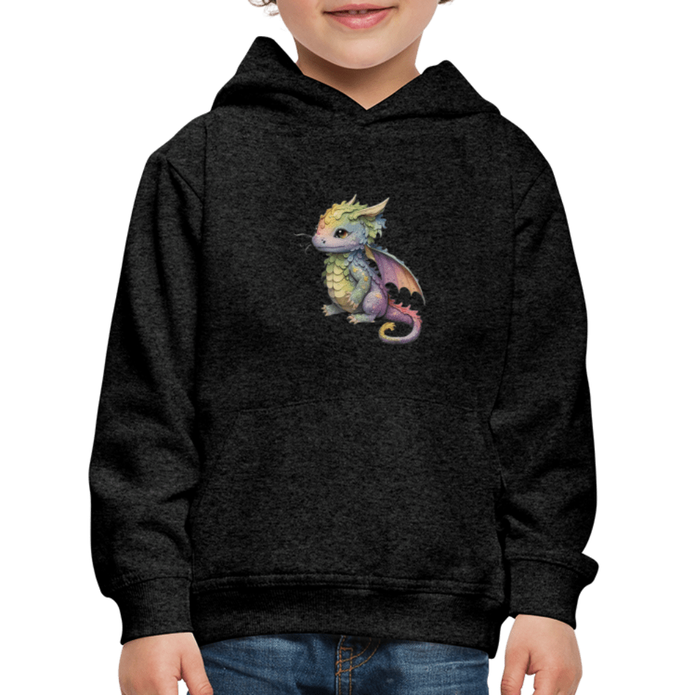 SPOD Kids' Premium Hoodie | Spreadshirt 654 charcoal grey / 98/104 (3-4 Years) Kaida Brightscale (D1) Kids' Premium Hoodie