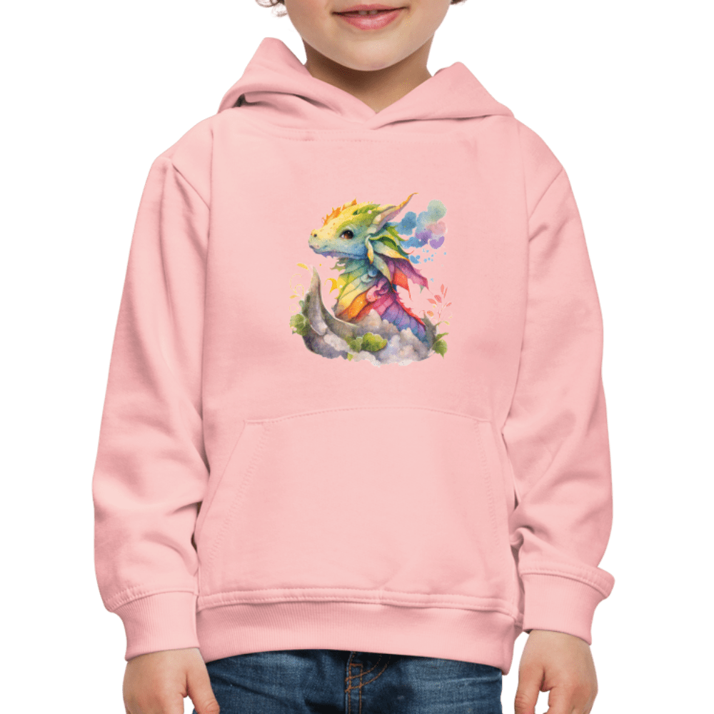 SPOD Kids' Premium Hoodie | Spreadshirt 654 crystal pink / 98/104 (3-4 Years) Kaida Brightscale (D3) Kids' Premium Hoodie