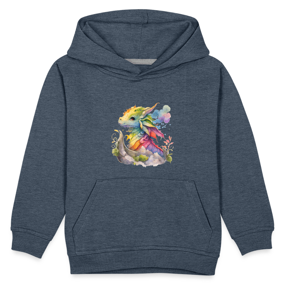 SPOD Kids' Premium Hoodie | Spreadshirt 654 heather denim / 98/104 (3-4 Years) Kaida Brightscale (D3) Kids' Premium Hoodie