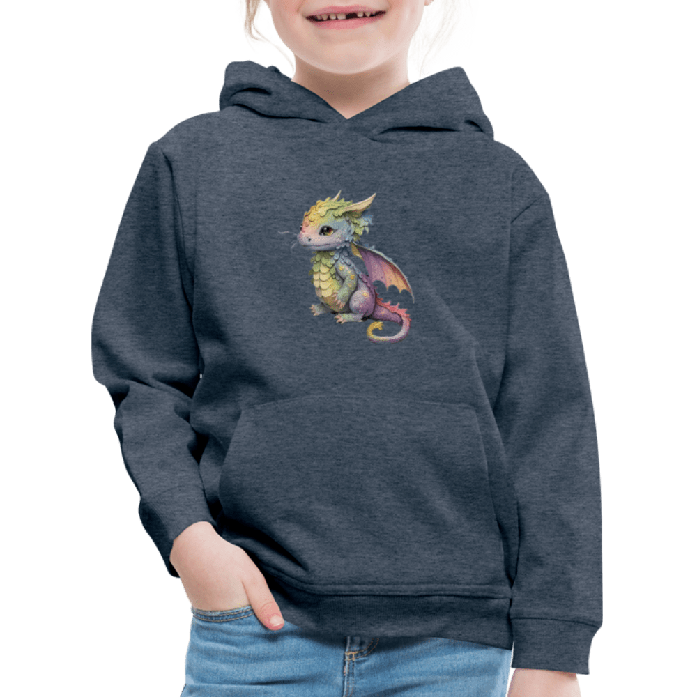 SPOD Kids' Premium Hoodie | Spreadshirt 654 Kaida Brightscale (D1) Kids' Premium Hoodie