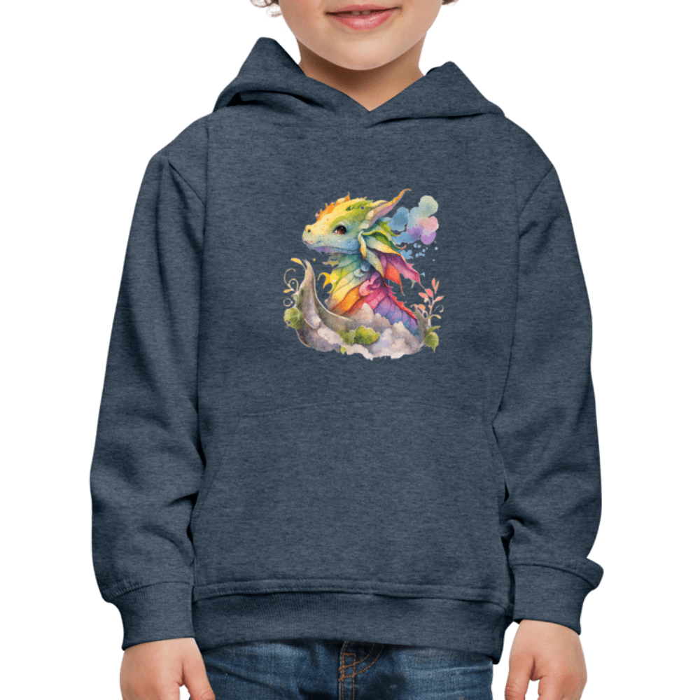 SPOD Kids' Premium Hoodie | Spreadshirt 654 Kaida Brightscale (D3) Kids' Premium Hoodie