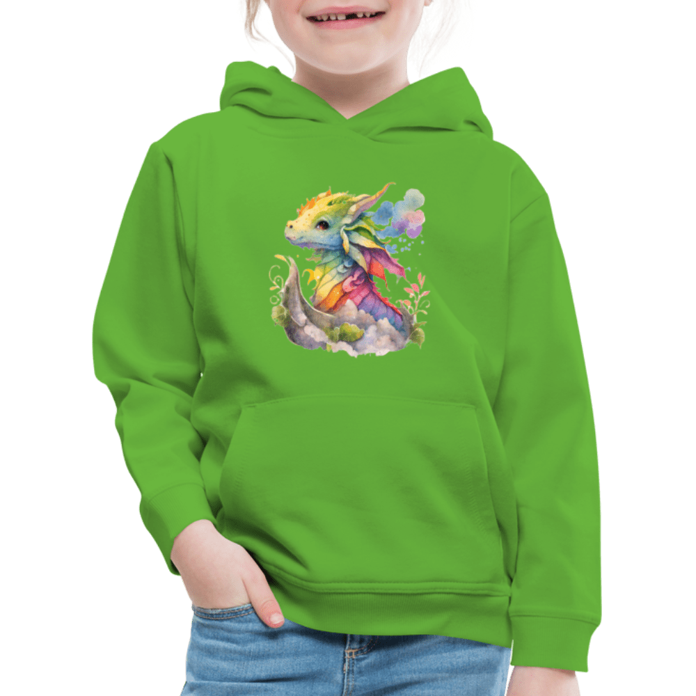 SPOD Kids' Premium Hoodie | Spreadshirt 654 Kaida Brightscale (D3) Kids' Premium Hoodie