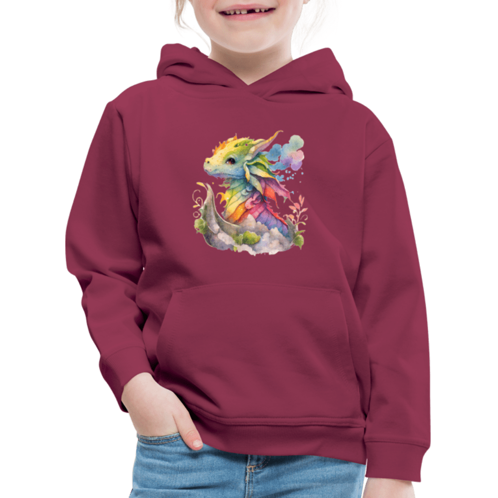 SPOD Kids' Premium Hoodie | Spreadshirt 654 Kaida Brightscale (D3) Kids' Premium Hoodie