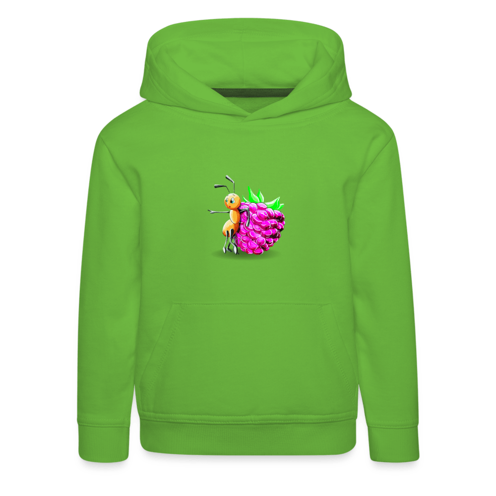 SPOD Kids' Premium Hoodie | Spreadshirt 654 Magical Meadows - Ant and Berry - Kids' Premium Hoodie