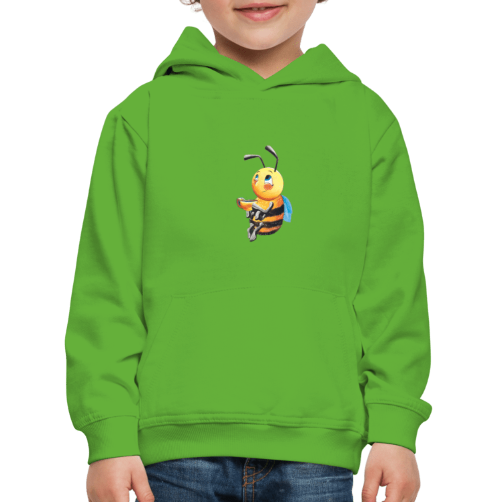 SPOD Kids' Premium Hoodie | Spreadshirt 654 Magical Meadows - Happy Bella - Kids' Premium Hoodie