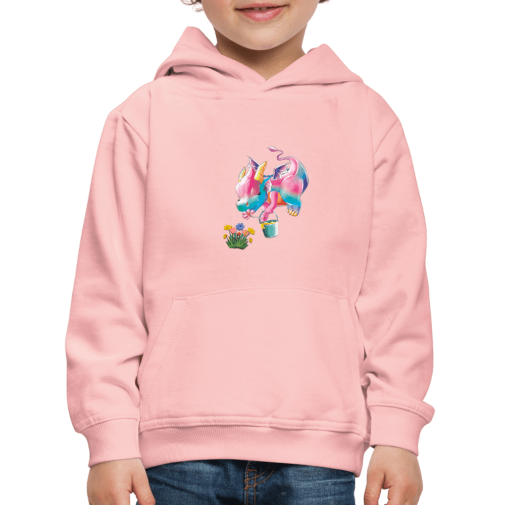 SPOD Kids' Premium Hoodie | Spreadshirt 654 Magical Meadows - Kaida Pollinating - Kids' Premium Hoodie