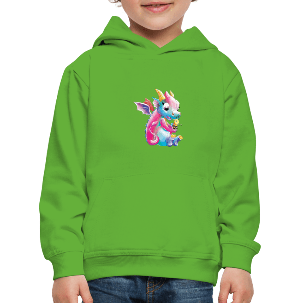 SPOD Kids' Premium Hoodie | Spreadshirt 654 Magical Meadows - Over There - Kids' Premium Hoodie