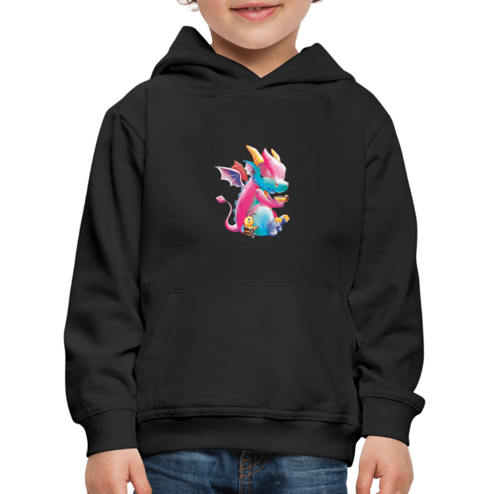 SPOD Kids' Premium Hoodie | Spreadshirt 654 Magical Meadows - Tea Break - Kids' Premium Hoodie