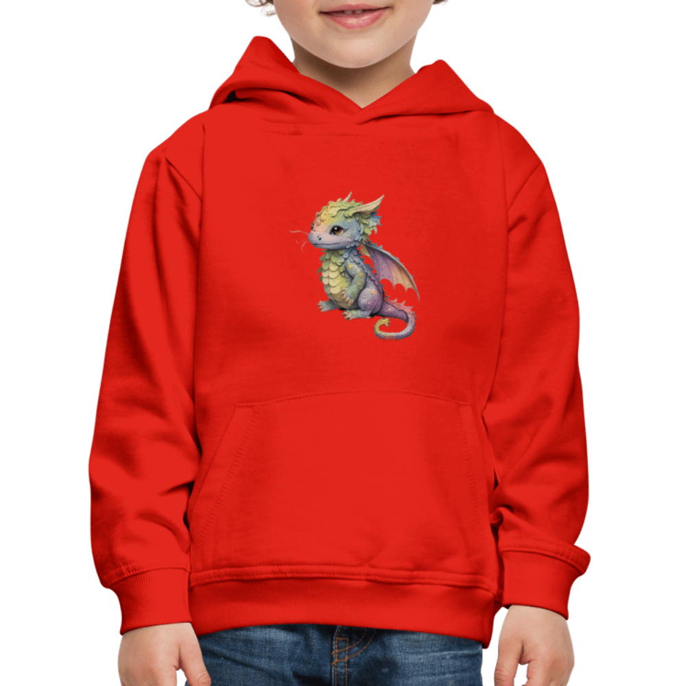 SPOD Kids' Premium Hoodie | Spreadshirt 654 red / 98/104 (3-4 Years) Kaida Brightscale (D1) Kids' Premium Hoodie