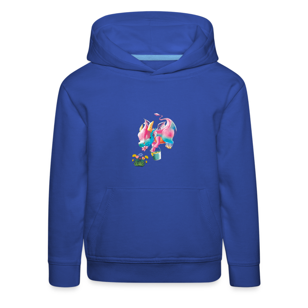 SPOD Kids' Premium Hoodie | Spreadshirt 654 royal blue / 98/104 (3-4 Years) Magical Meadows - Kaida Pollinating - Kids' Premium Hoodie