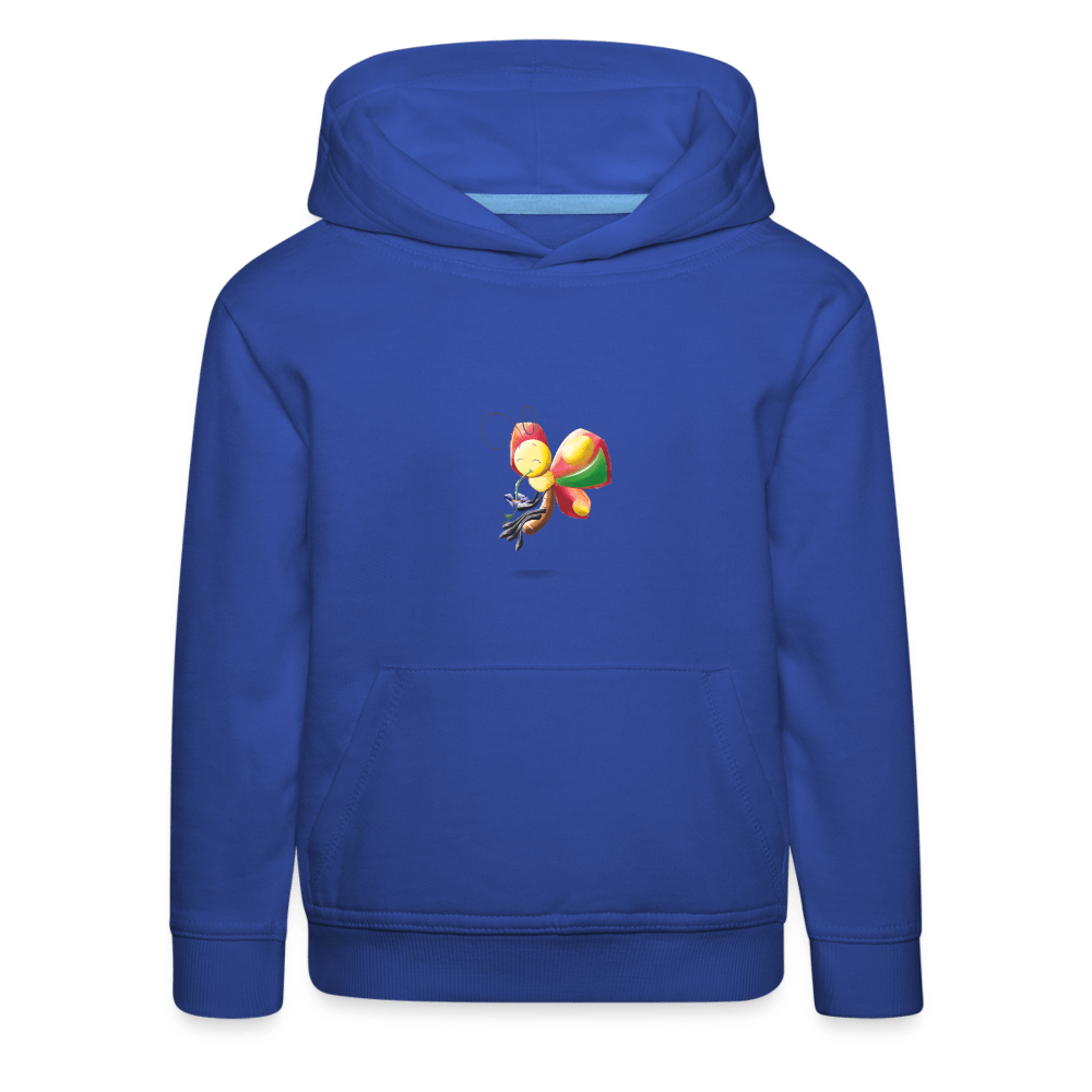 SPOD Kids' Premium Hoodie | Spreadshirt 654 royal blue / 98/104 (3-4 Years) Magical Meadows - Wise Butterfly - Kids' Premium Hoodie
