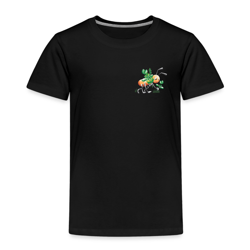 SPOD Kids' Premium T-Shirt | Spreadshirt 814 black / 98/104 (2 Years) Magical Meadows - Hardworking Ant - Kids' Premium T-Shirt