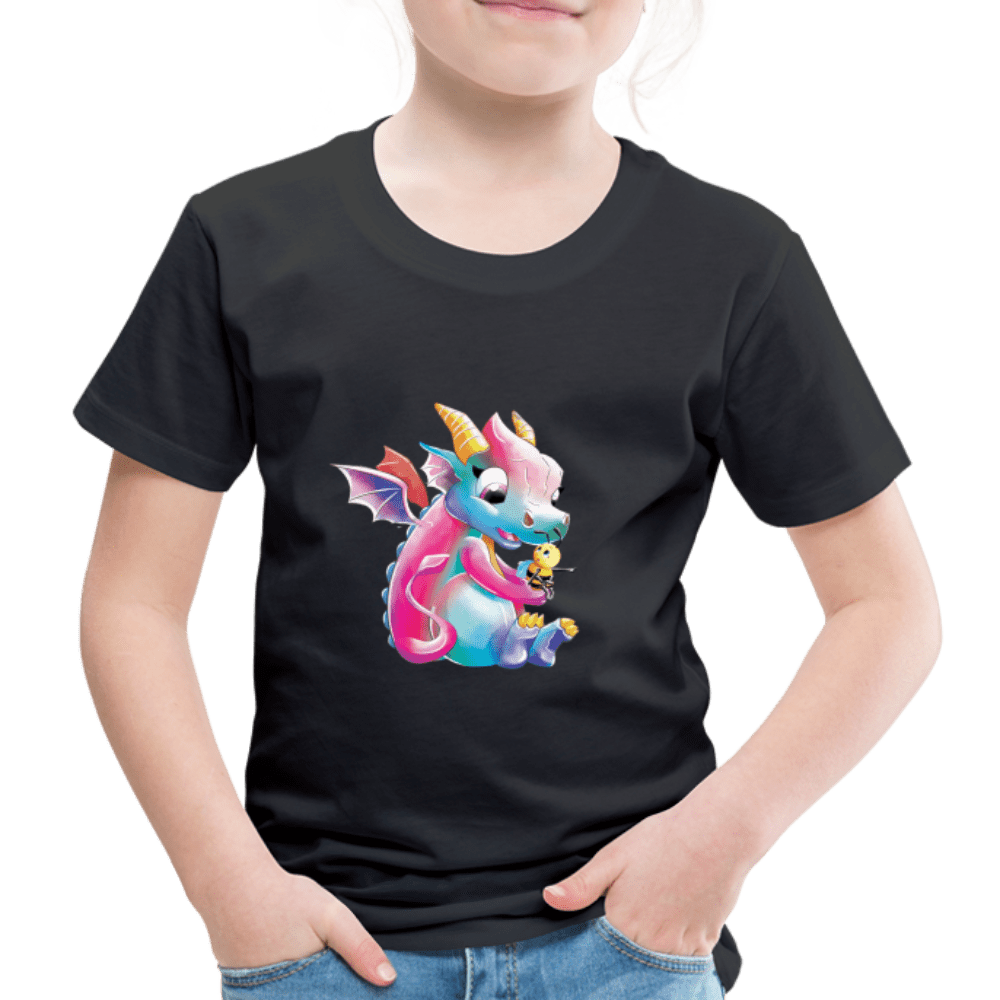 SPOD Kids' Premium T-Shirt | Spreadshirt 814 black / 98/104 (2 Years) Magical Meadows - Over there - Kids' Premium T-Shirt