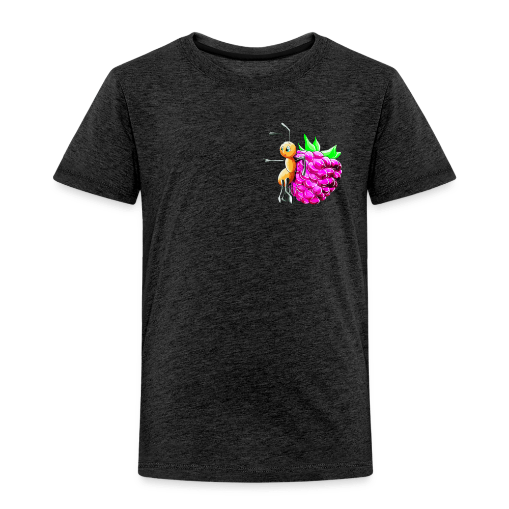 SPOD Kids' Premium T-Shirt | Spreadshirt 814 charcoal grey / 98/104 (2 Years) Magical Meadows - Ant and Berry - Kids' Premium T-Shirt