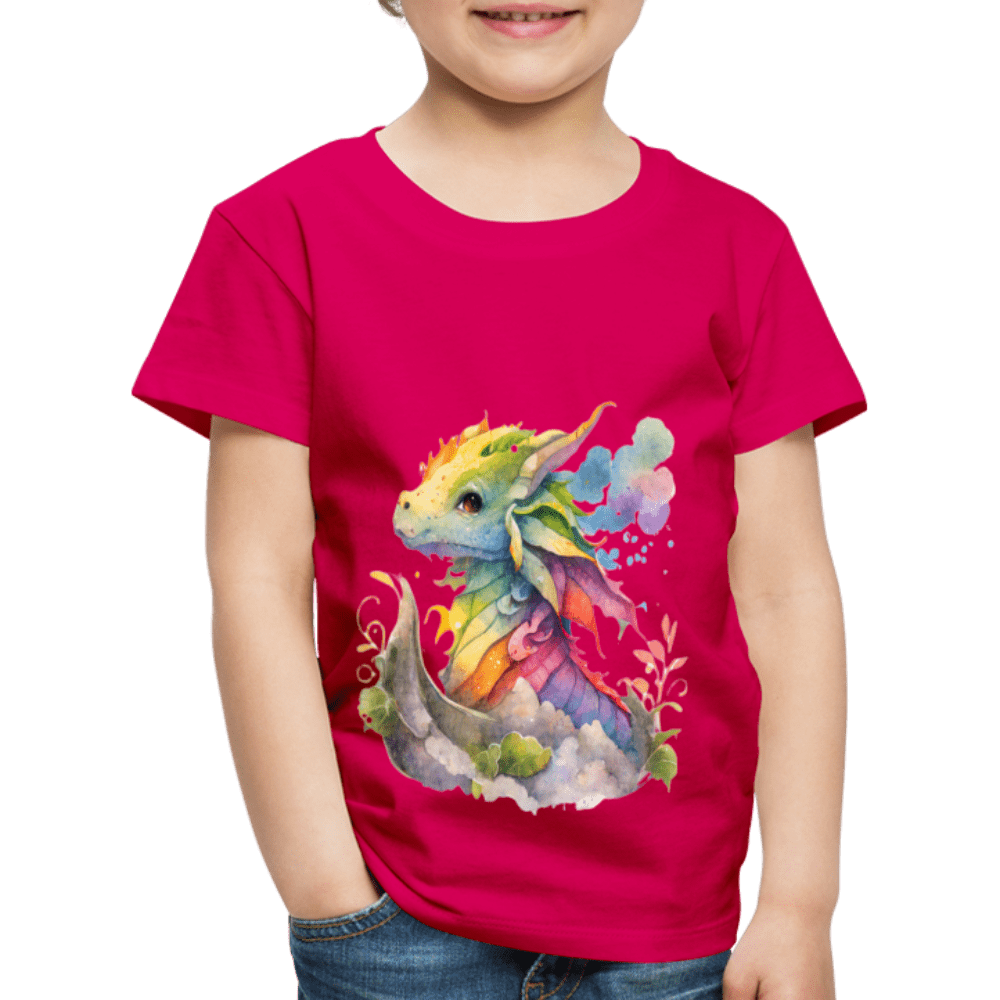 SPOD Kids' Premium T-Shirt | Spreadshirt 814 dark pink / 98/104 (2 Years) Kaida Brightscale (D3) Kids' Premium T-Shirt