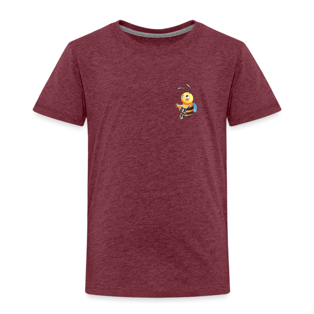 SPOD Kids' Premium T-Shirt | Spreadshirt 814 heather burgundy / 98/104 (2 Years) Magical Meadows - Happy Bella - Kids' Premium T-Shirt