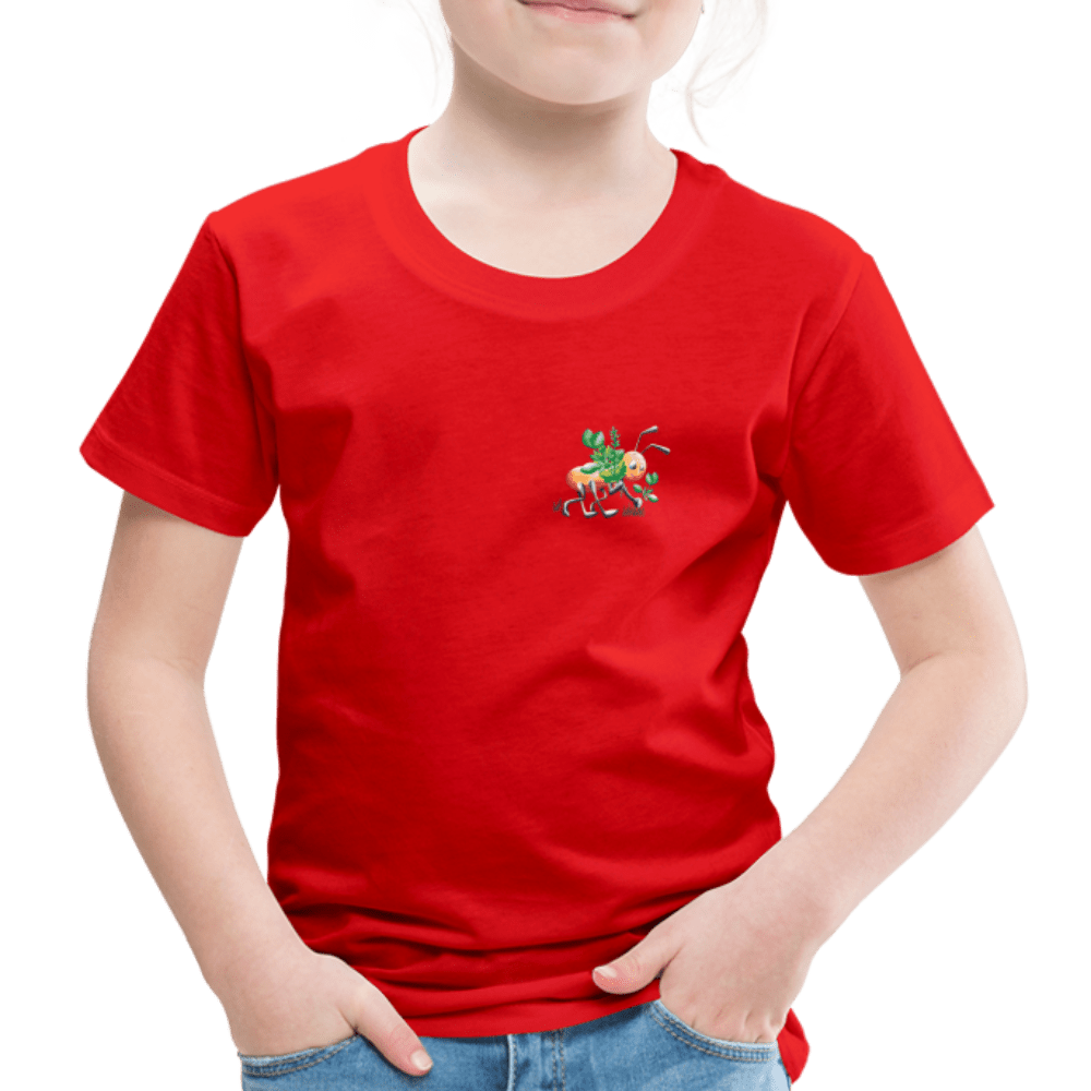 SPOD Kids' Premium T-Shirt | Spreadshirt 814 Magical Meadows - Hardworking Ant - Kids' Premium T-Shirt