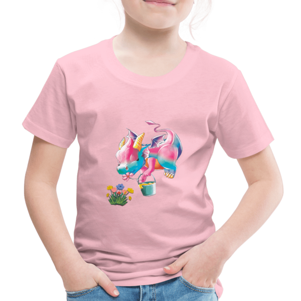 SPOD Kids' Premium T-Shirt | Spreadshirt 814 Magical Meadows - Kaida's Pollinating - Kids' Premium T-Shirt