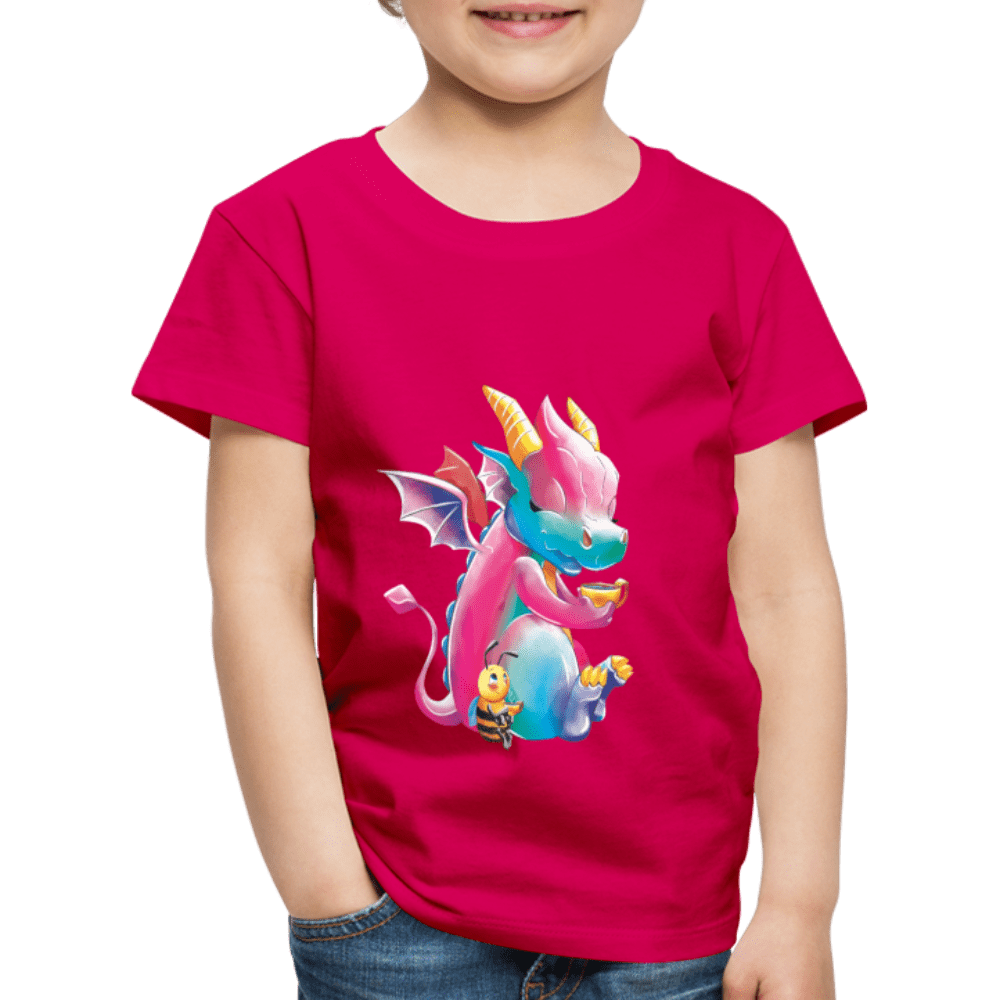 SPOD Kids' Premium T-Shirt | Spreadshirt 814 Magical Meadows - Tea Break - Kids' Premium T-Shirt