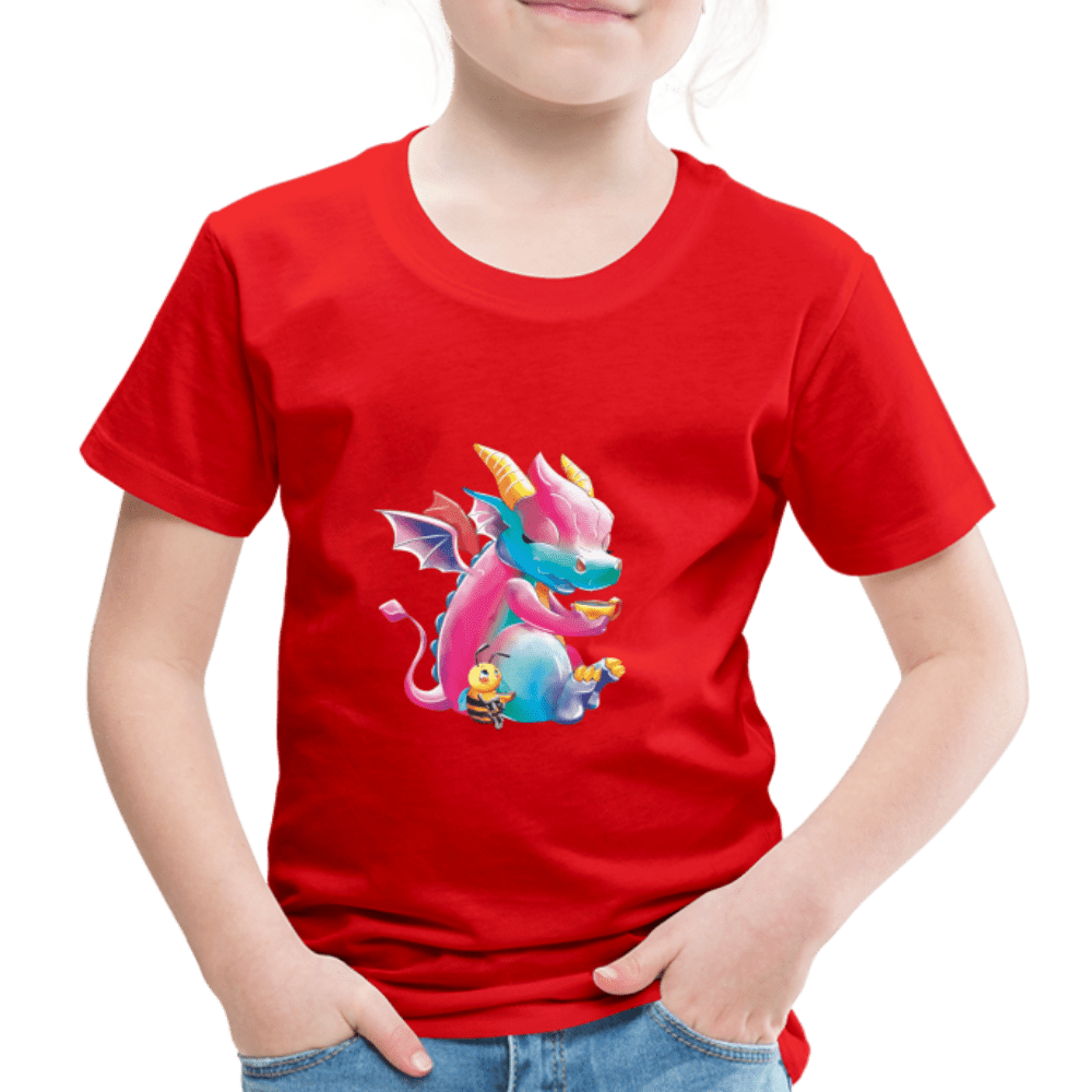SPOD Kids' Premium T-Shirt | Spreadshirt 814 Magical Meadows - Tea Break - Kids' Premium T-Shirt