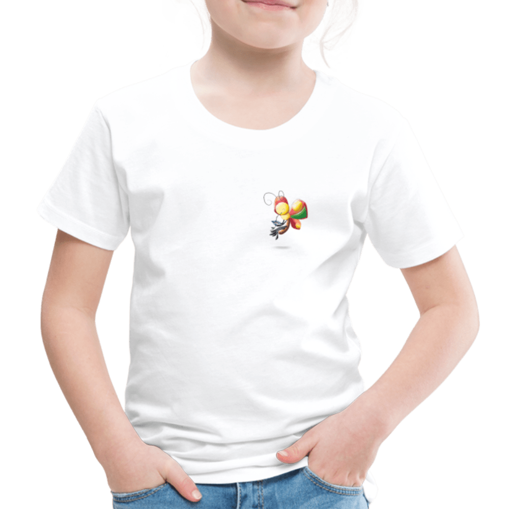 SPOD Kids' Premium T-Shirt | Spreadshirt 814 Magical Meadows - Wise Butterfly - Kids' Premium T-Shirt