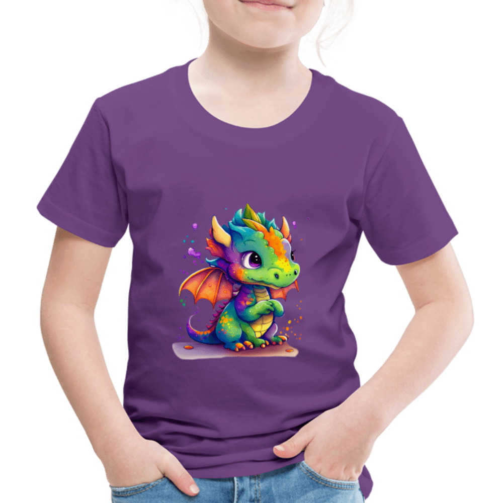 SPOD Kids' Premium T-Shirt | Spreadshirt 814 purple / 98/104 (2 Years) Kaida Brightscale (D2) Kids' Premium T-Shirt