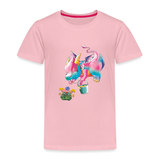 SPOD Kids' Premium T-Shirt | Spreadshirt 814 rose shadow / 98/104 (2 Years) Magical Meadows - Kaida's Pollinating - Kids' Premium T-Shirt