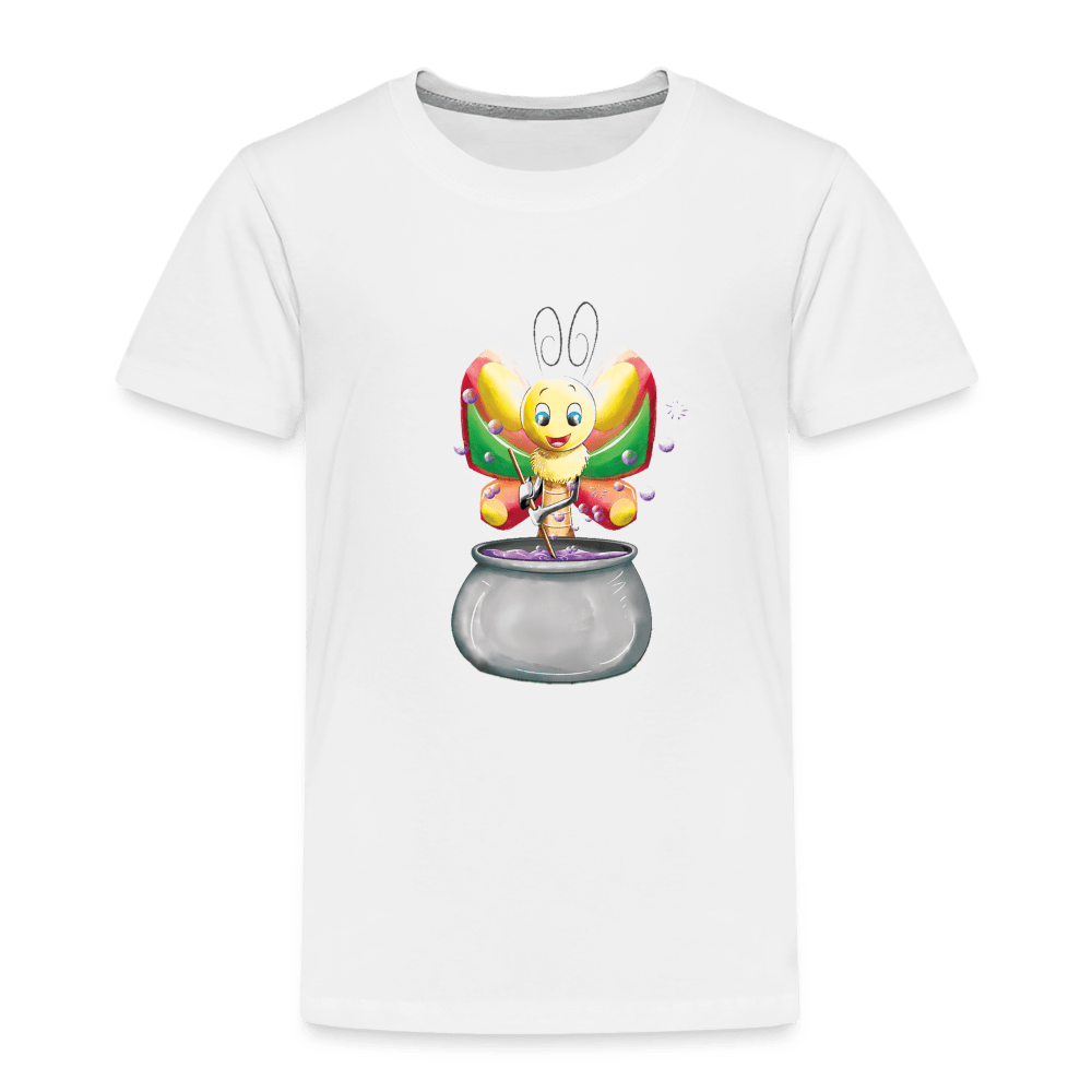 SPOD Kids' Premium T-Shirt | Spreadshirt 814 white / 98/104 (2 Years) Magical Meadows - Magic Butterfly - Kids' Premium T-Shirt