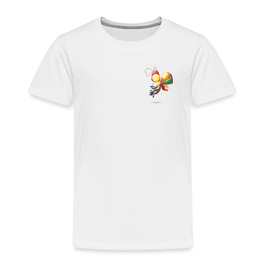 SPOD Kids' Premium T-Shirt | Spreadshirt 814 white / 98/104 (2 Years) Magical Meadows - Wise Butterfly - Kids' Premium T-Shirt
