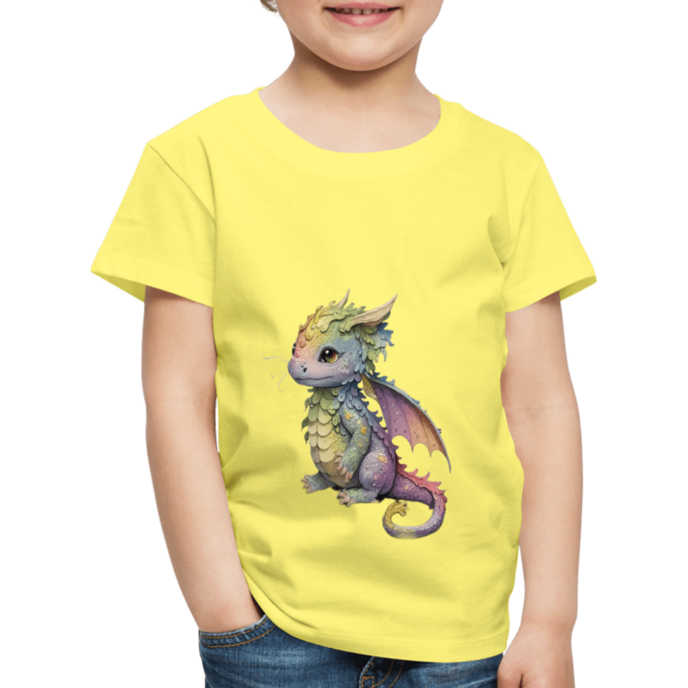 SPOD Kids' Premium T-Shirt | Spreadshirt 814 yellow / 98/104 (2 Years) Kaida Brightscale (D1) Kids' Premium T-Shirt