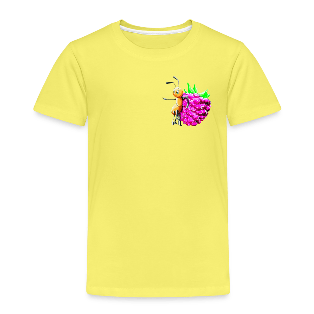 SPOD Kids' Premium T-Shirt | Spreadshirt 814 yellow / 98/104 (2 Years) Magical Meadows - Ant and Berry - Kids' Premium T-Shirt
