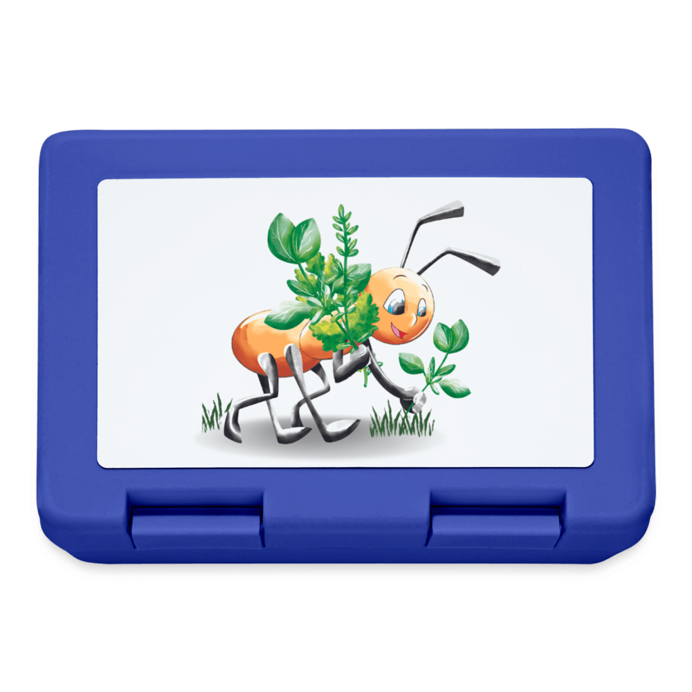 SPOD Lunchbox | Printequipment royal blue Magical Meadows - Hardworking Ant - Lunchbox