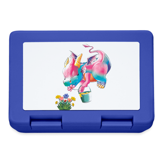 SPOD Lunchbox | Printequipment royal blue Magical Meadows - Kaida Pollinating - Lunchbox