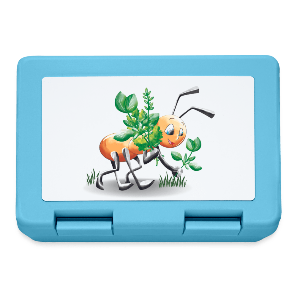 SPOD Lunchbox | Printequipment sapphire blue Magical Meadows - Hardworking Ant - Lunchbox