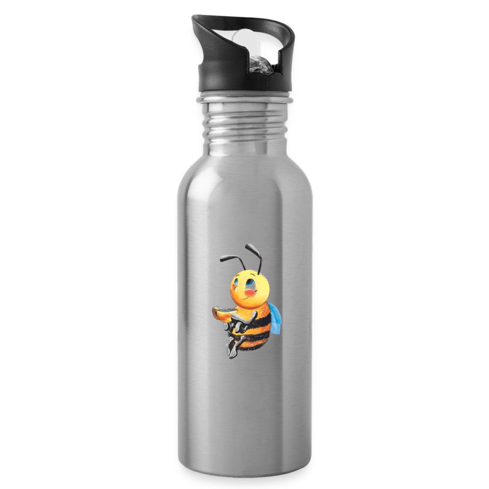 SPOD Water Bottle | Schulze silver Magical Meadows - Happy Bella - Water Bottle