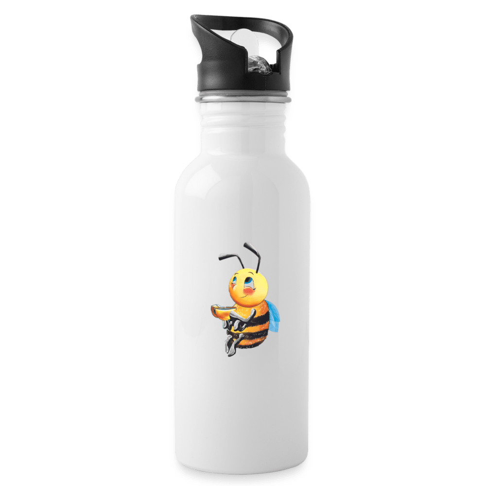 SPOD Water Bottle | Schulze white Magical Meadows - Happy Bella - Water Bottle