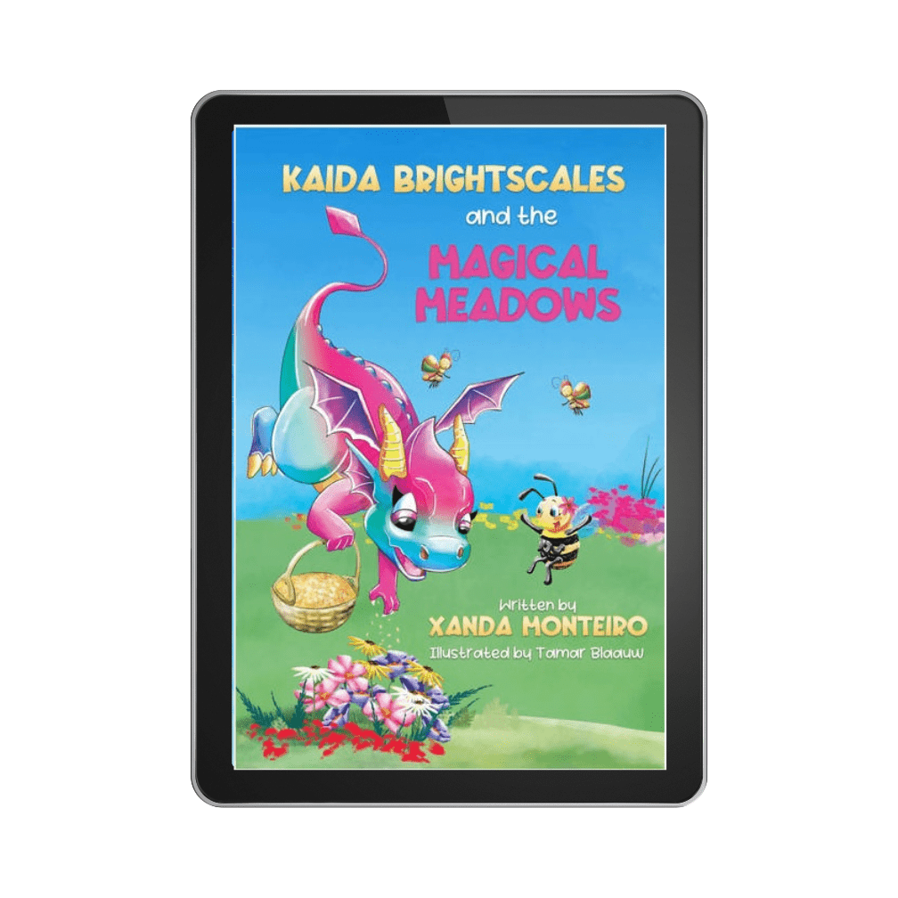 Xanda Monteiro Book E-Book Kaida Brightscales and the Magical Meadows - Hardcover