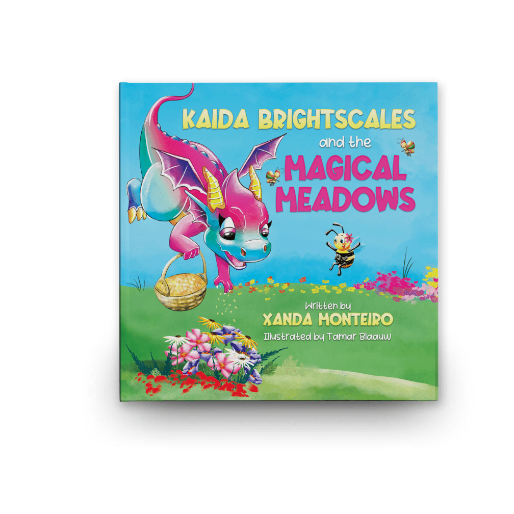 Xanda Monteiro Book Paperback Kaida Brightscales and the Magical Meadows - Hardcover