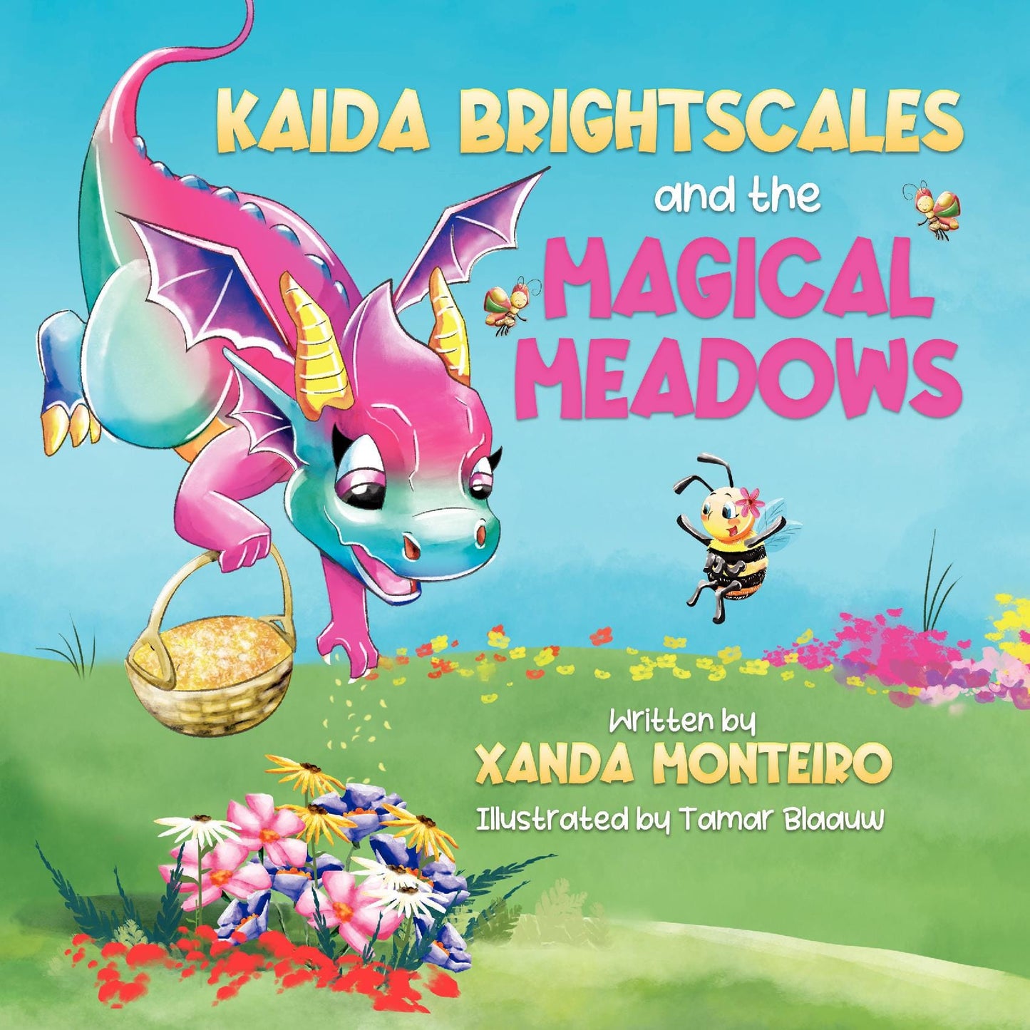 Xanda Monteiro Book Paperback Kaida Brightscales and the Magical Meadows - Paperback