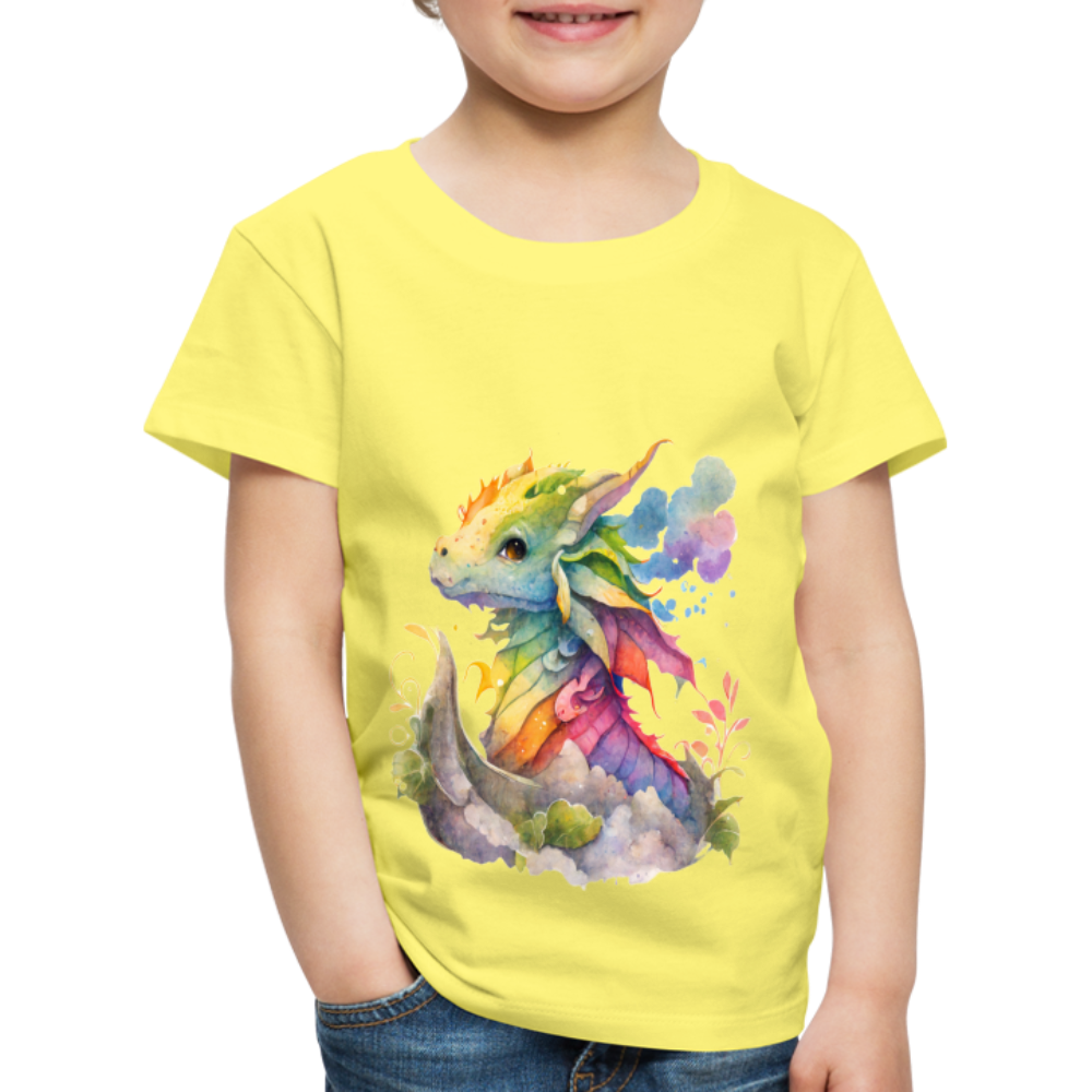 Kaida Brightscale (D3) Kids' Premium T-Shirt - yellow